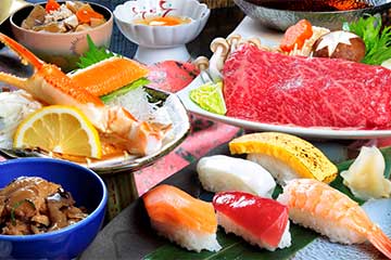 【フルーツ王国上州ブランドいちご狩り食べ放題スペシャル!/千葉・津田沼・松戸発】なんと贅沢!握り寿司&本ズワイガニ&ホタテ&特選牛すき焼き鍋グルメ大集合会席!の昼食など日帰り3食付きの旅フルコース!さらに上州ブランドりんご3玉お持ち帰り!らくらく高設栽培いちご狩り!いちご大福作り体験も!2